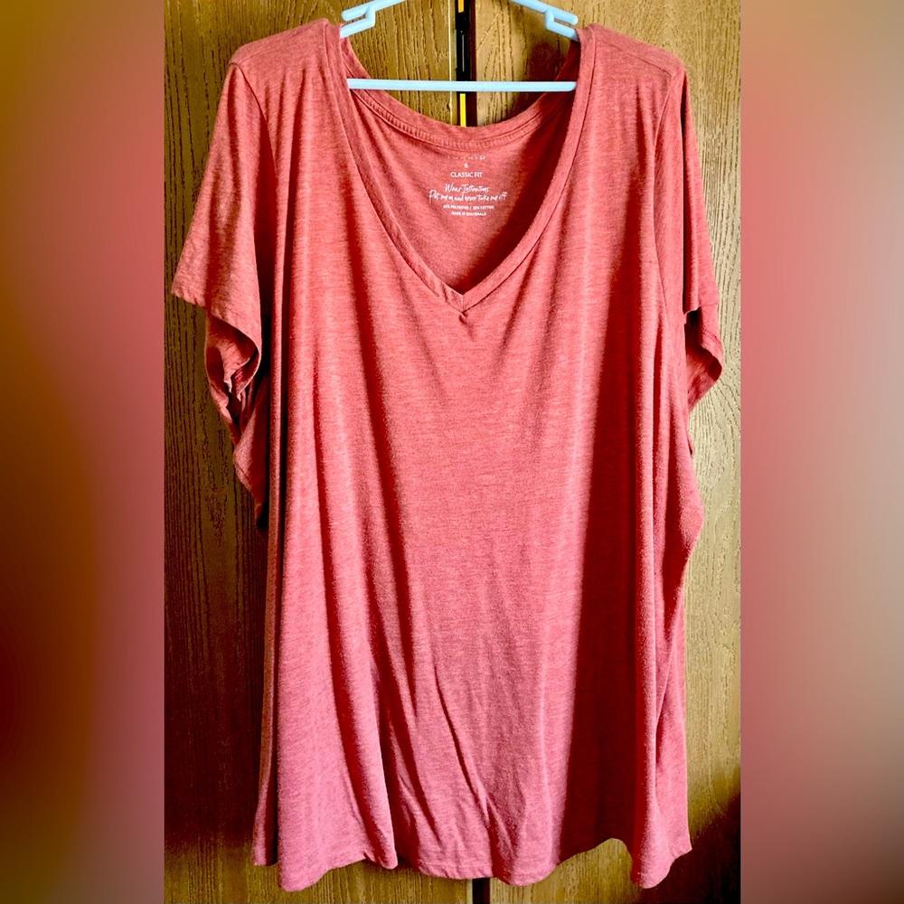 Torrid Pink Oversized Short Sleeve T-Shirt
